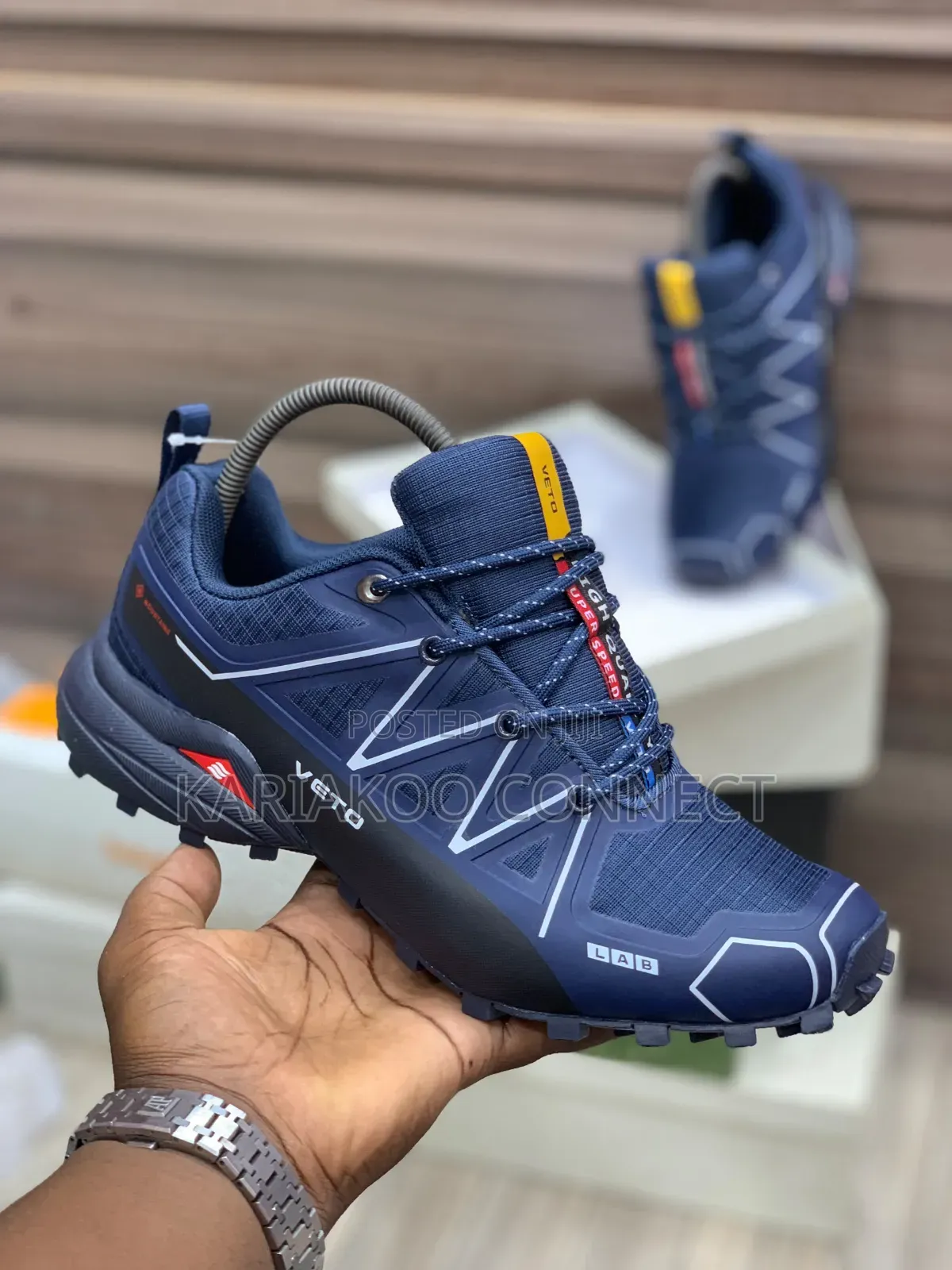 Blue Molden Men Shoes