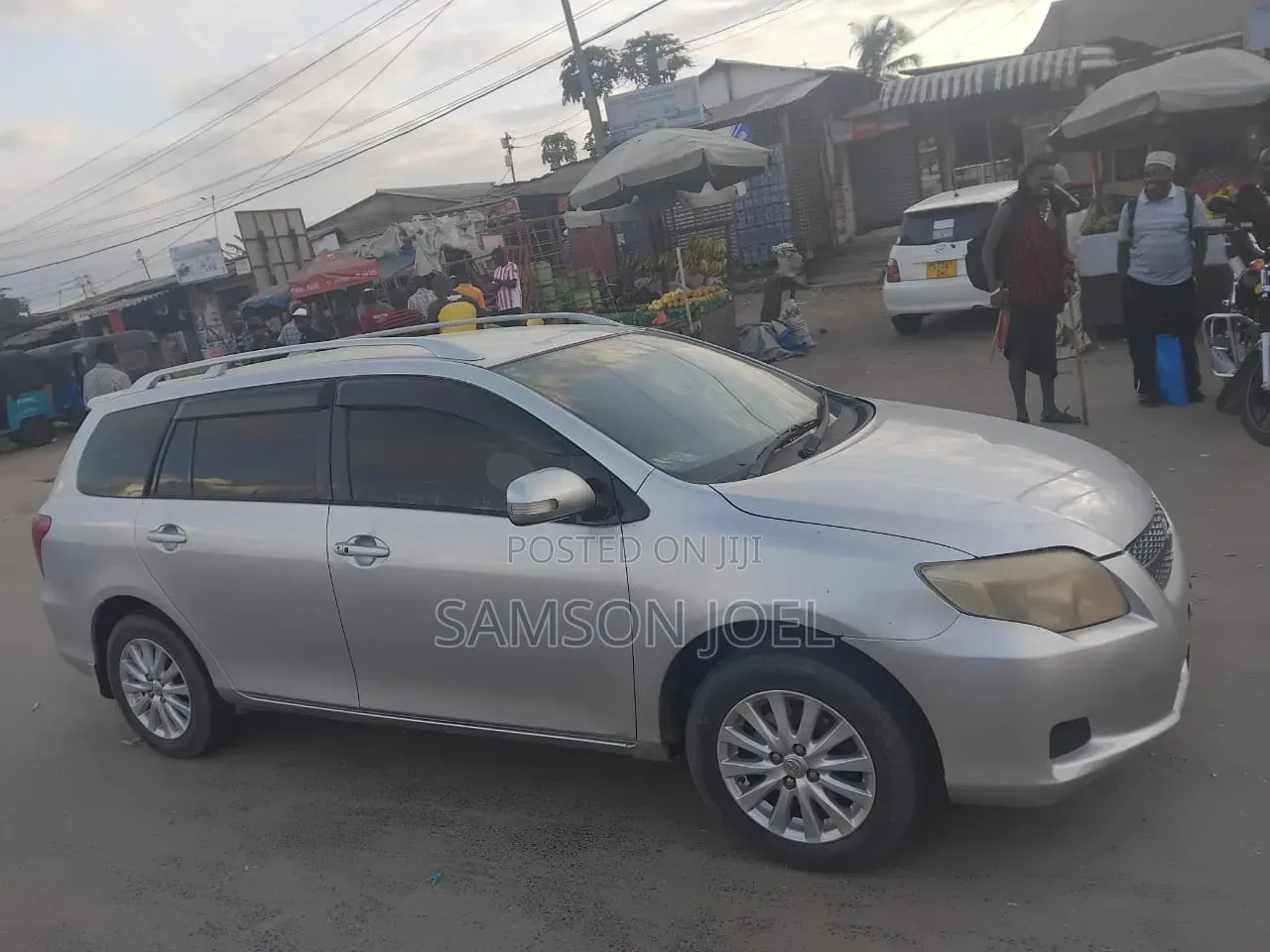 Toyota Corolla Fielder 2008 Silver