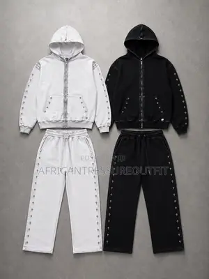Menace Los Angeles Rivet Zip Up Hoodie Ans Joggers Quality