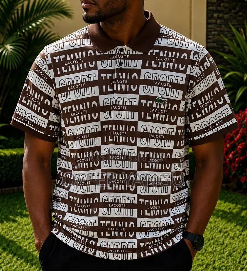 Print Lacoste Polo T-Shirt