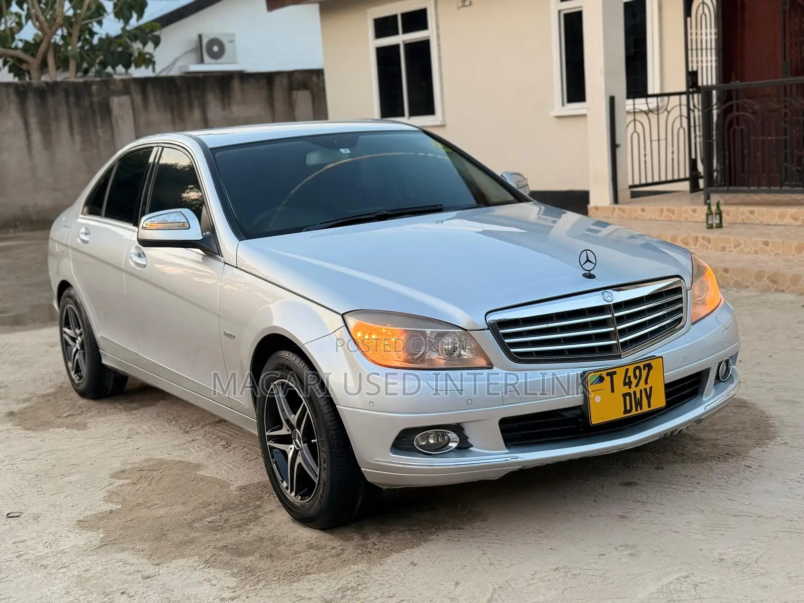 Mercedes-Benz C-Class C 180 Kompressor (W204) 2008 Silver