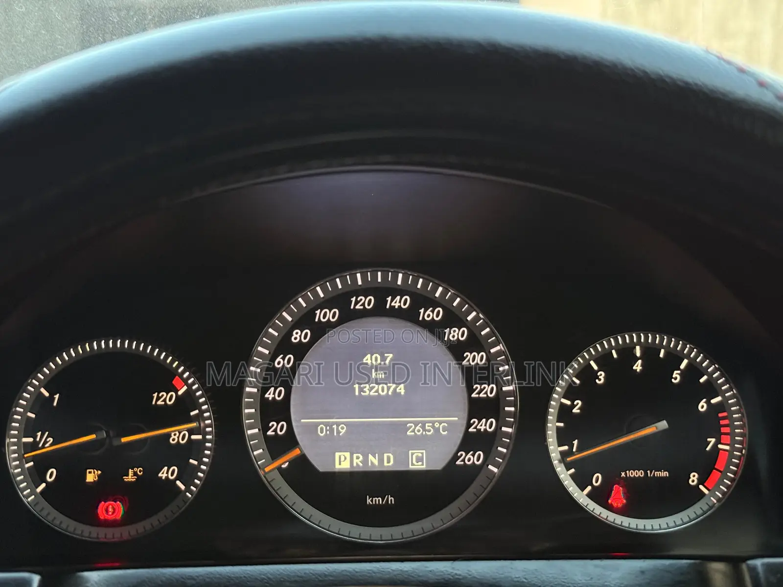 Mercedes-Benz C-Class C 180 Kompressor (W204) 2008 Silver