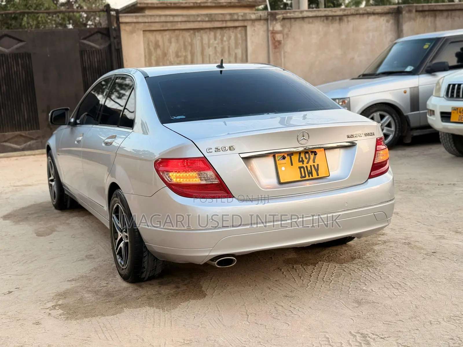 Mercedes-Benz C-Class C 180 Kompressor (W204) 2008 Silver