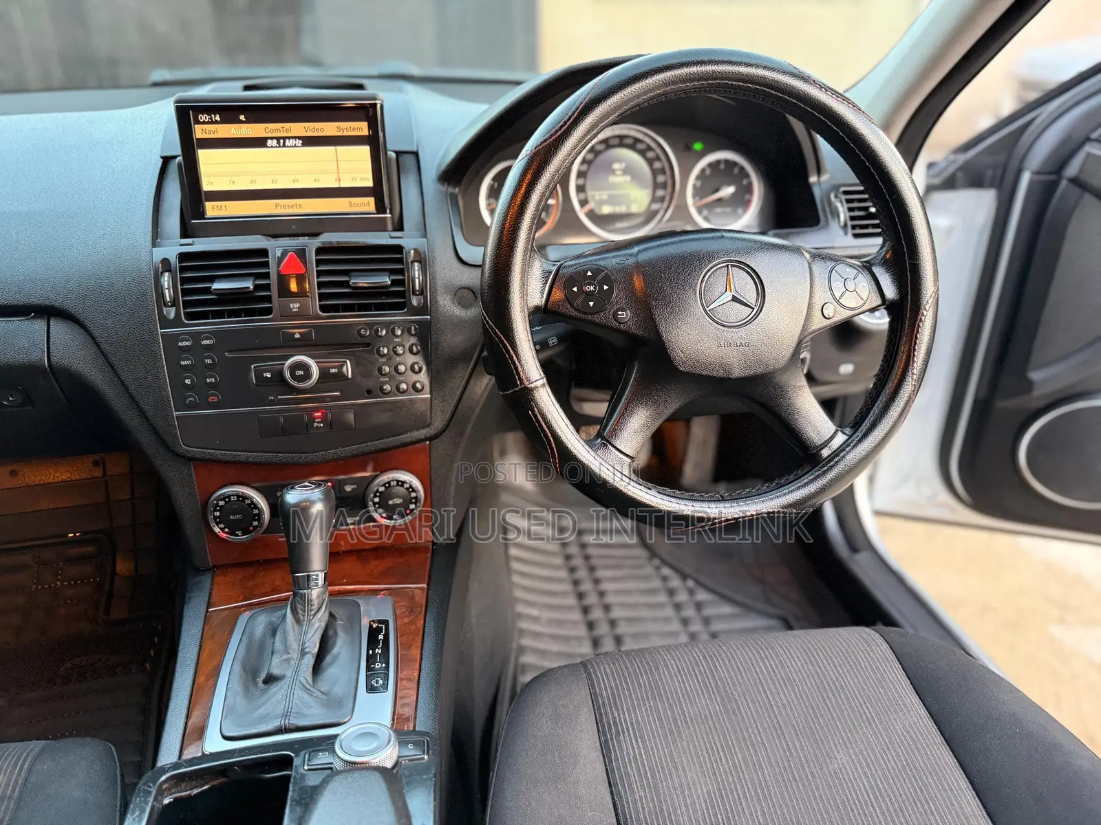 Mercedes-Benz C-Class C 180 Kompressor (W204) 2008 Silver