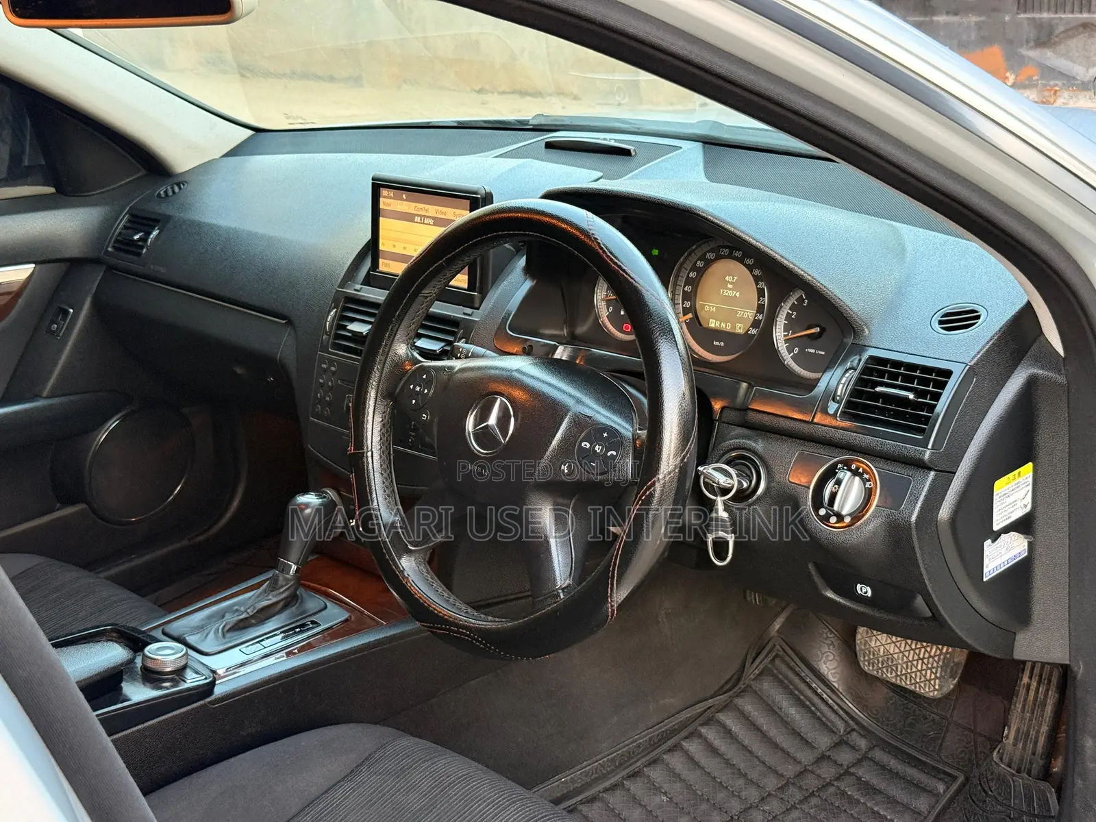 Mercedes-Benz C-Class C 180 Kompressor (W204) 2008 Silver