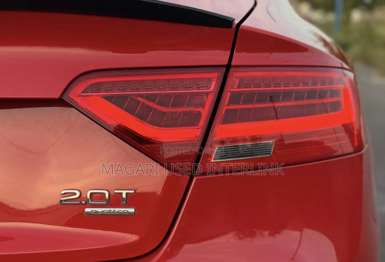 Audi A5 2015 Red