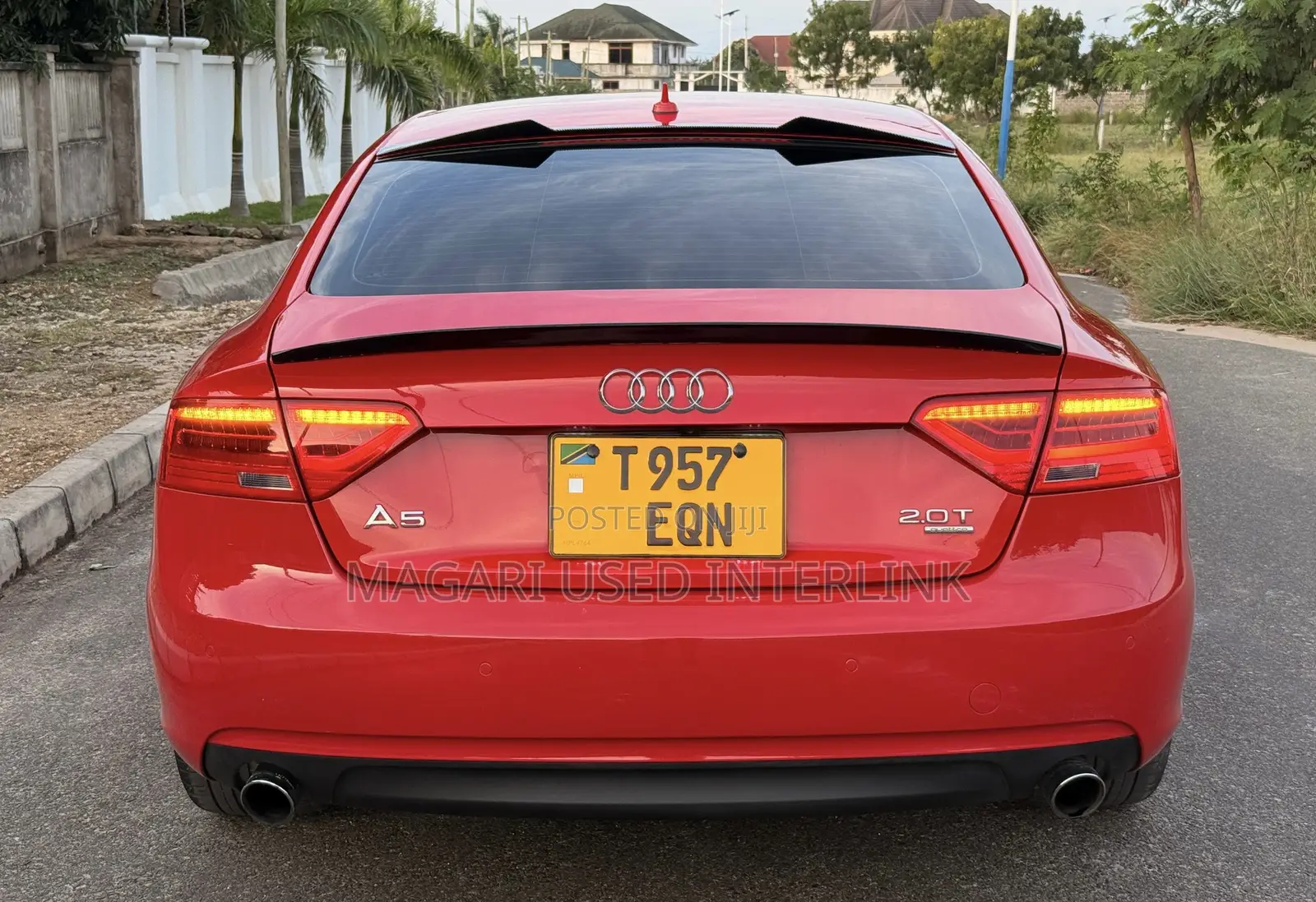 Audi A5 2015 Red