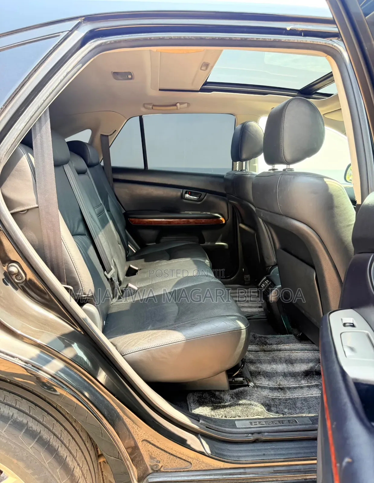 Toyota Harrier 2004 Black