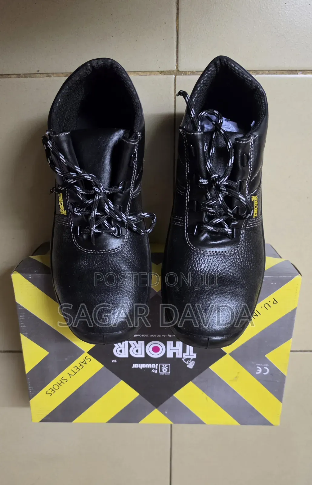 Safety Shoes 8" (Made In India)