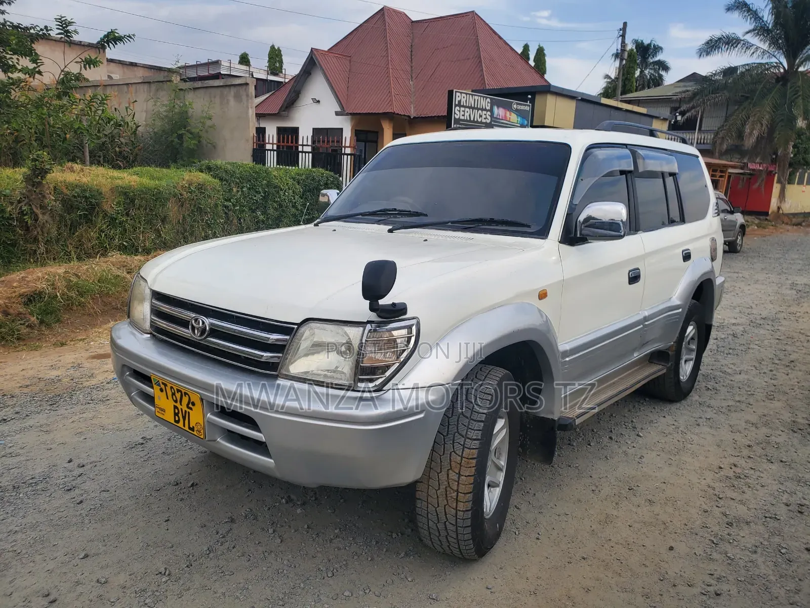 Toyota Land Cruiser Prado 1998 White