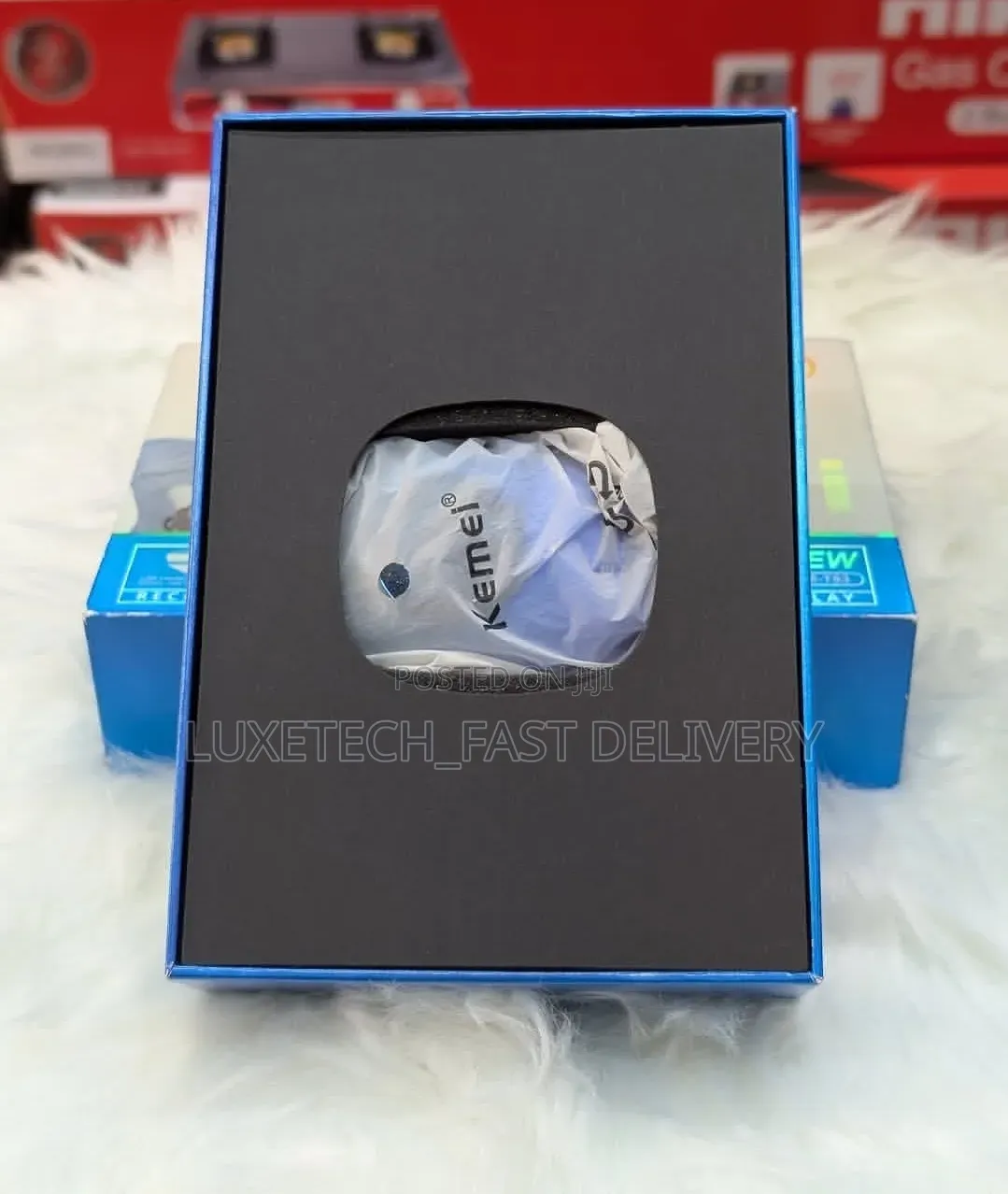 Kemei Km-T83 Mini Electric Rotary Shaver