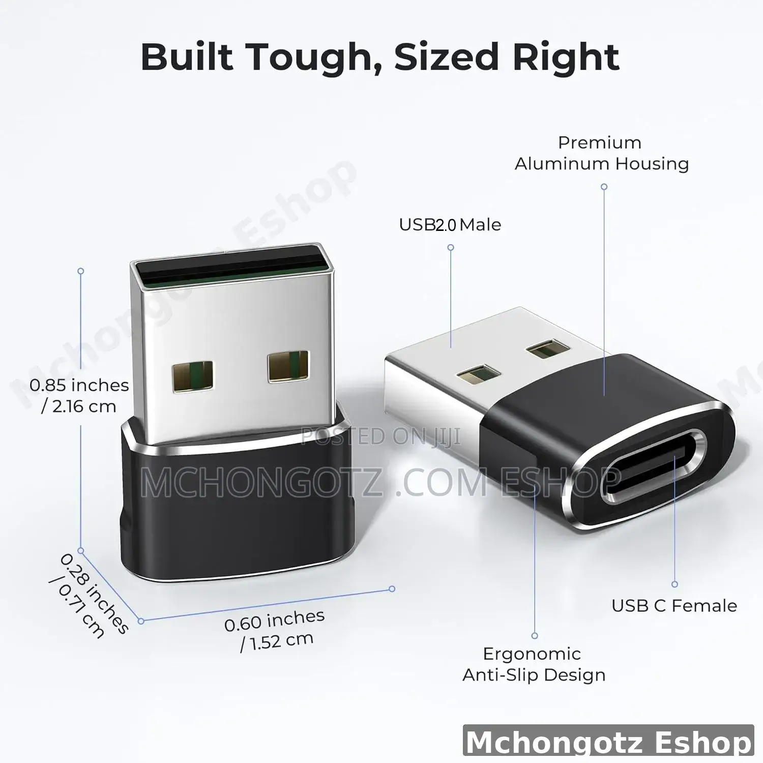 Usb C | Type C Female To Usb Male Otg Adapter