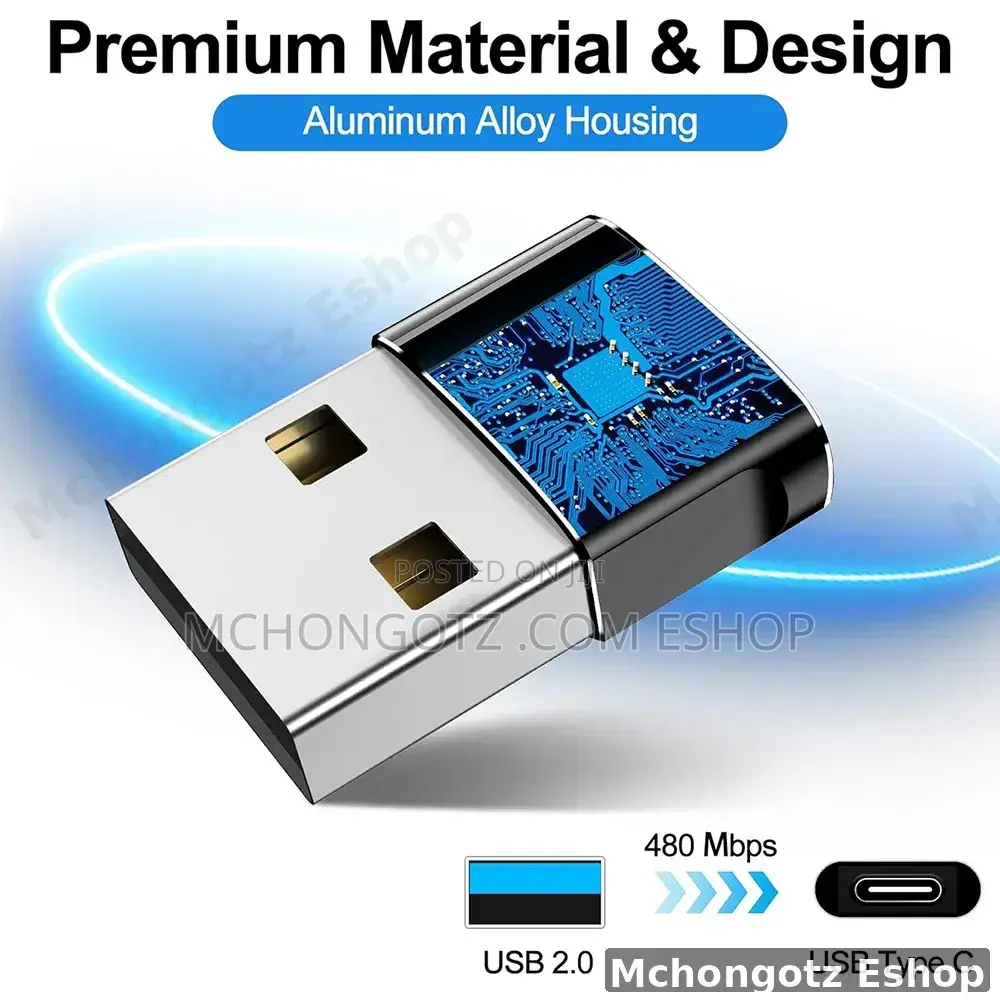 Usb C | Type C Female To Usb Male Otg Adapter