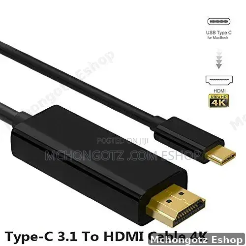 Usb-c To Hdmi Cable 1.8m | Type-c To Hdmi Uhd Display Cable