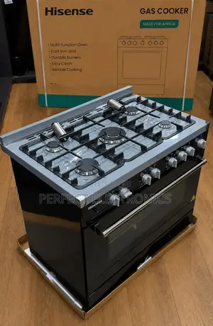Hisense Cooker 5 Gas Burner With Electric Oven 60 X 90cm