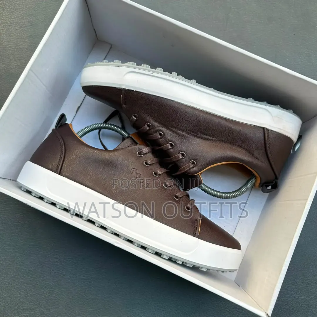 Men's Leather Shoes 4 Colours Ecco Brand Totally Quality