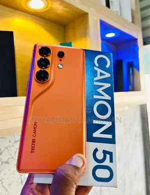 New Tecno Camon 50 256 GB Orange