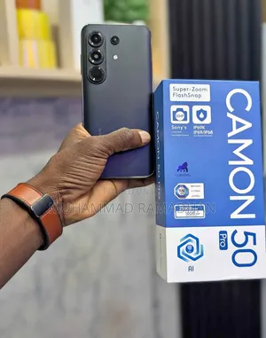 New Tecno Camon 50 Pro 256 GB Black