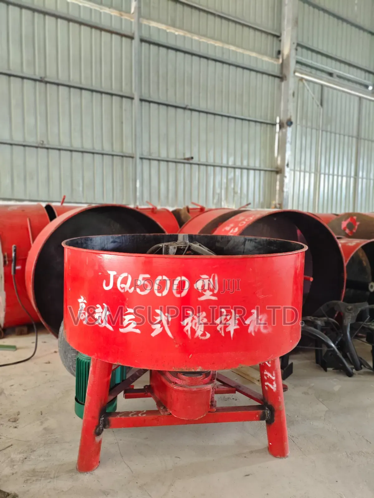 Concrete Pan Mixer 500l