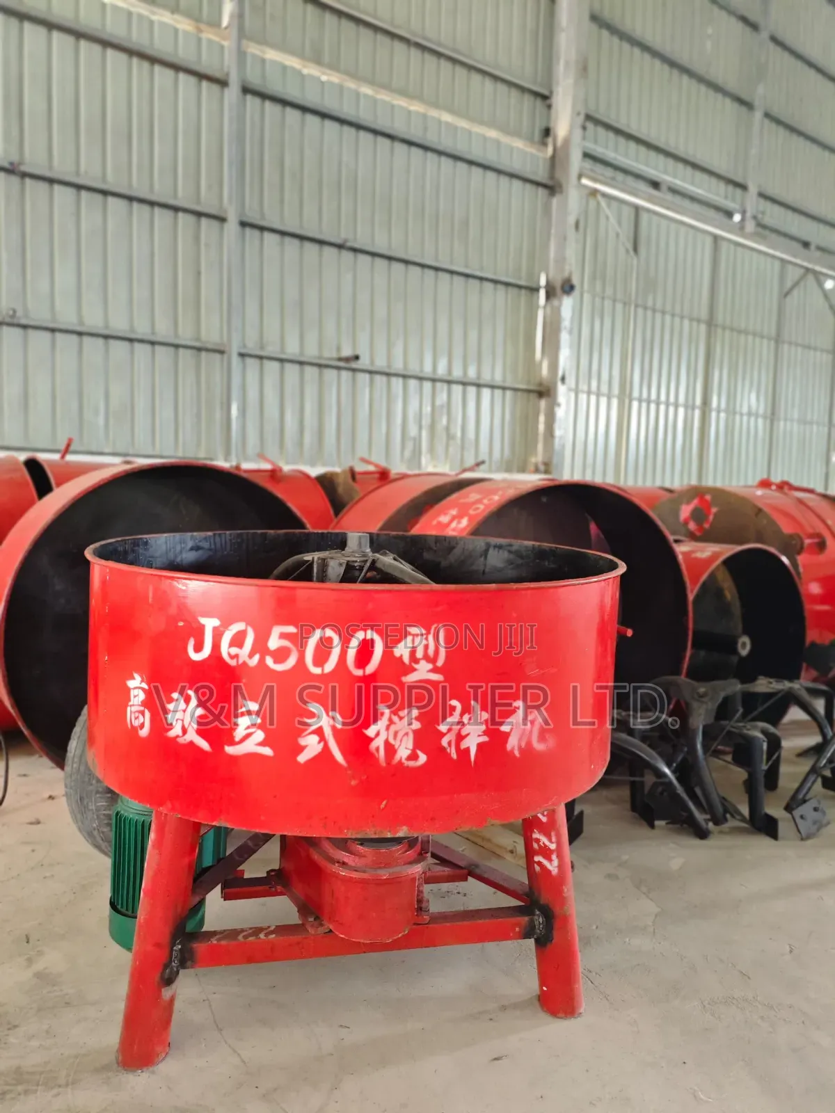 Concrete Pan Mixer 500l