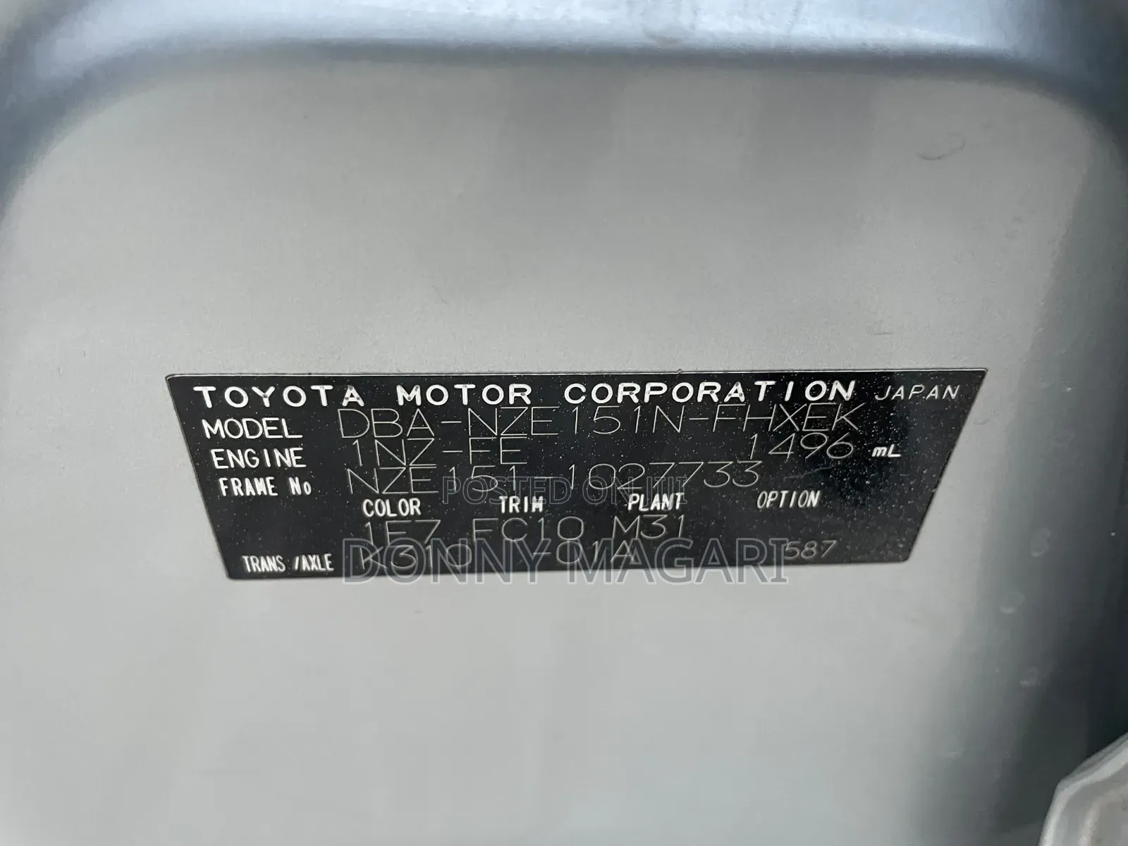 Toyota Corolla Rumion 2009 Silver