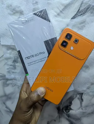 New Infinix Note 60 Pro 256 GB Orange