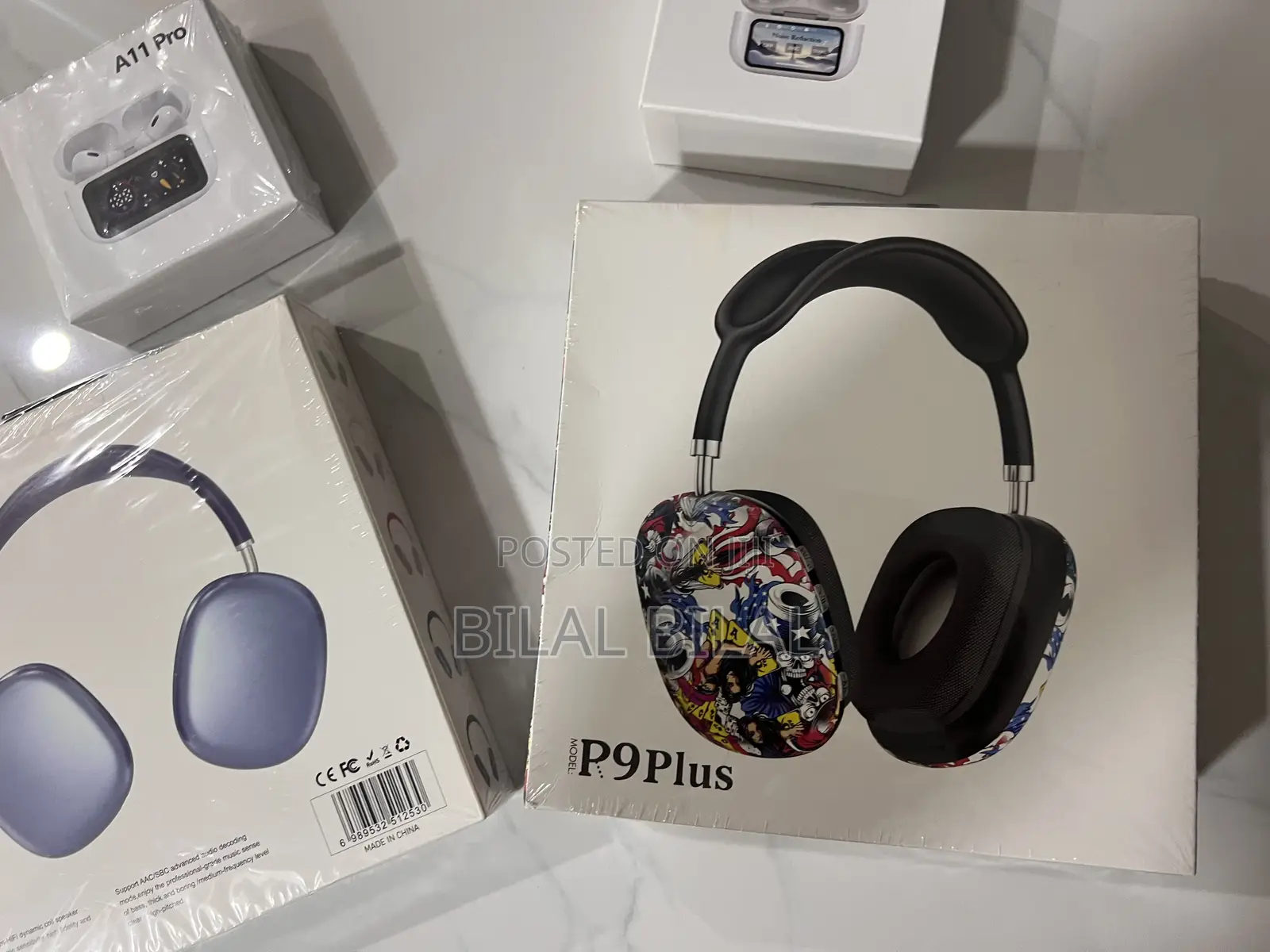 Headphones and Airpods Pros