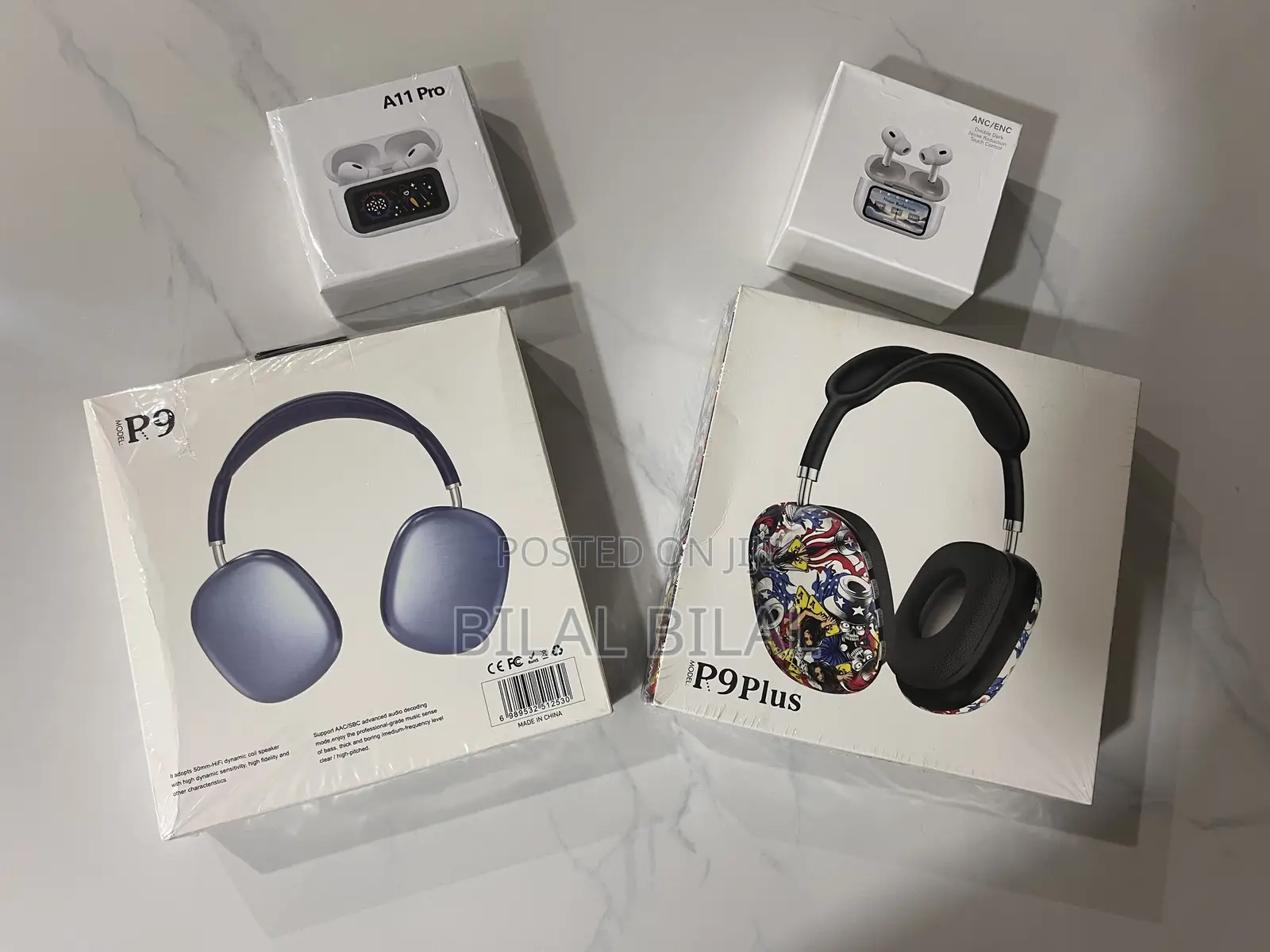 Headphones and Airpods Pros