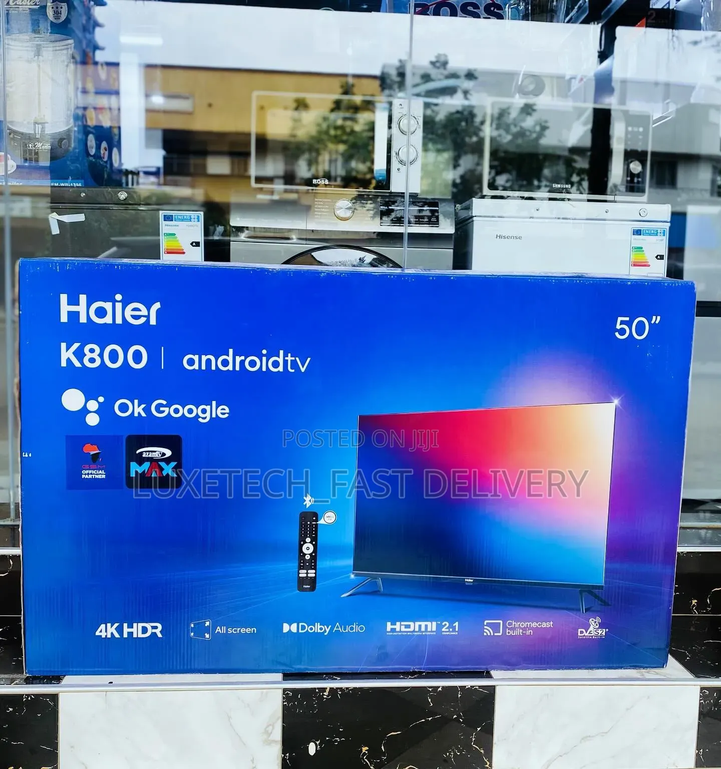 Haier 50 Inches Smart Android Uhd Tv New Full Box