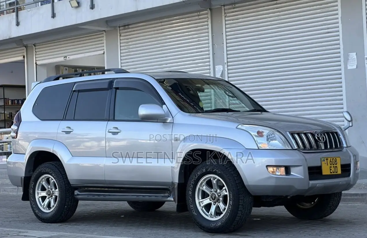 Toyota Land Cruiser Prado 2007 Silver