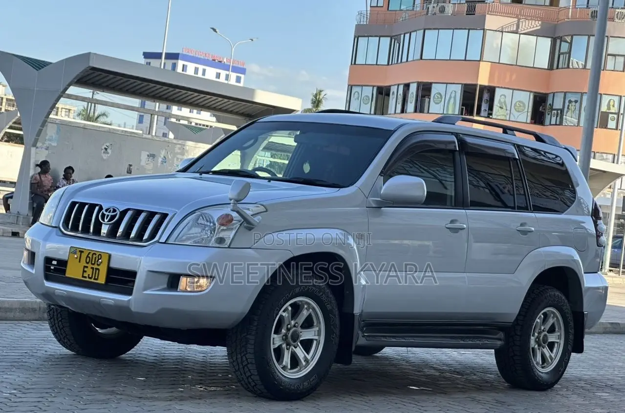 Toyota Land Cruiser Prado 2007 Silver