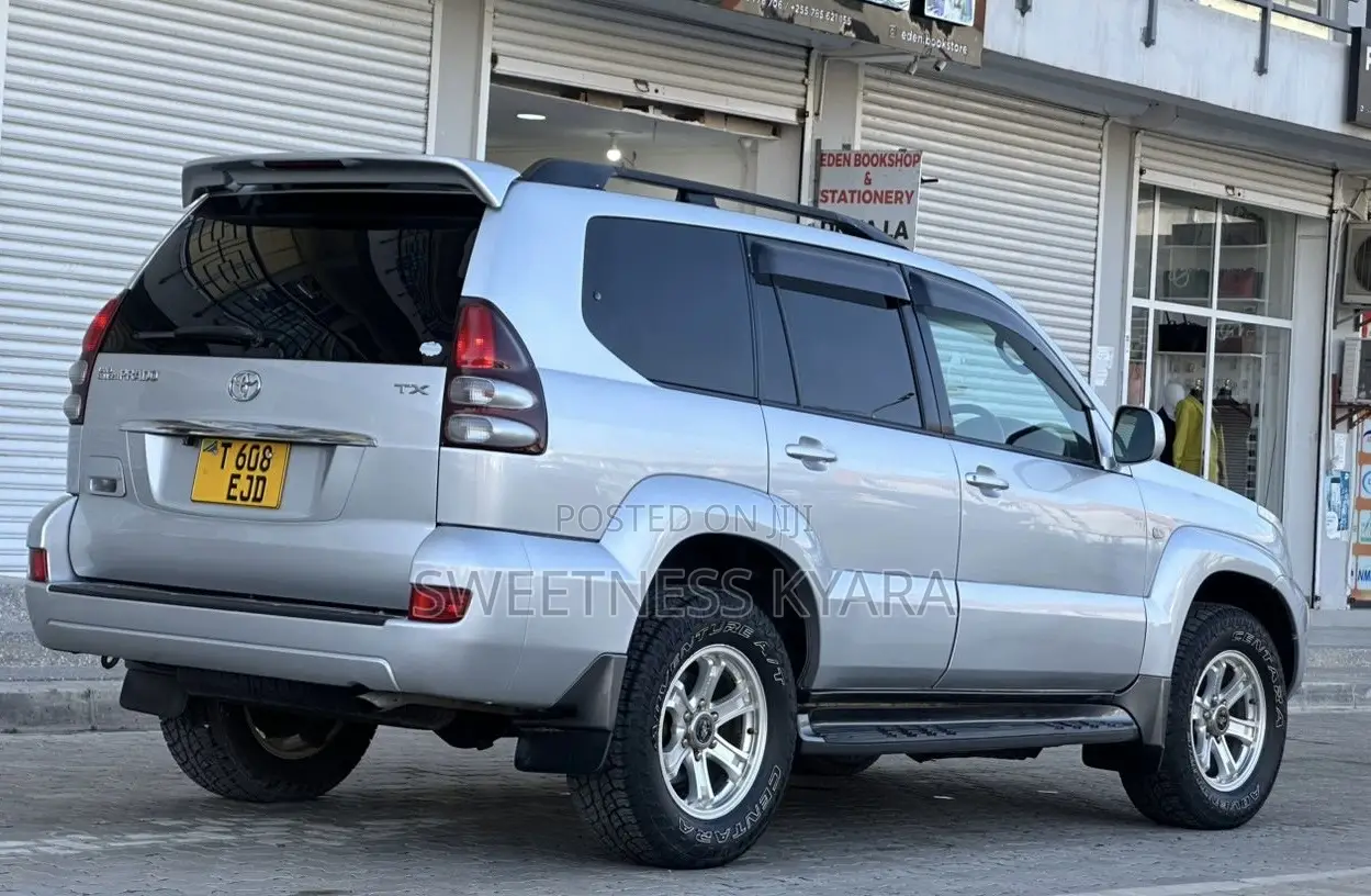 Toyota Land Cruiser Prado 2007 Silver