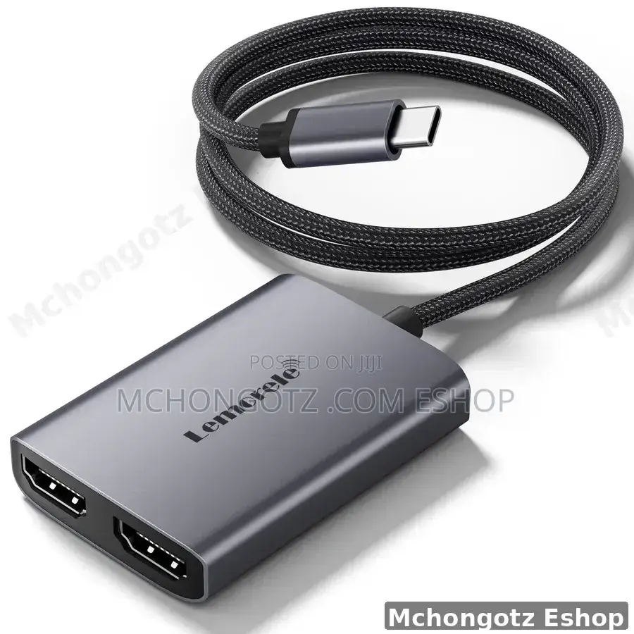 Lemorele Usb-C to Dual Hdmi Adapter
