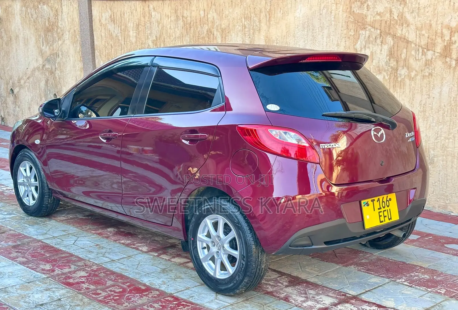 Mazda Demio 2012 Maroon