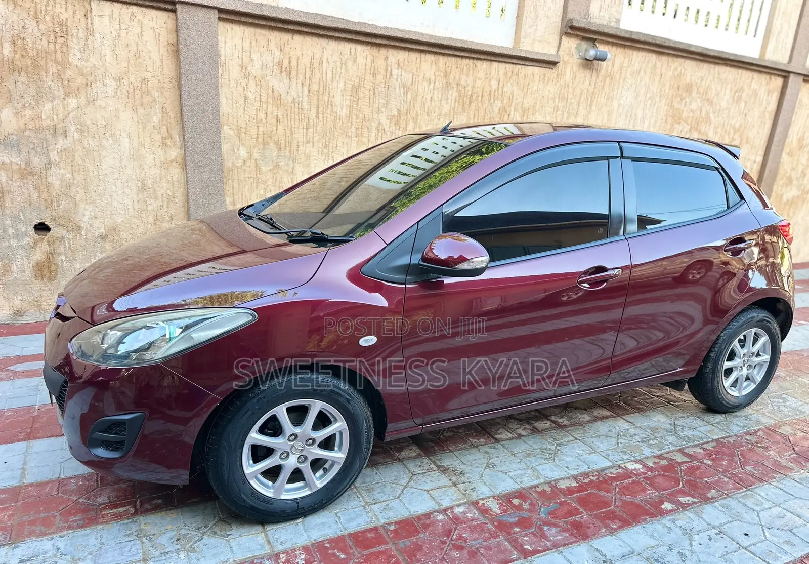 Mazda Demio 2012 Maroon