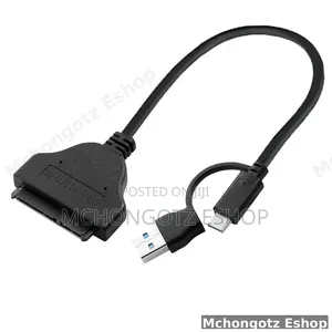 Sata Cable 2 in 1 Usb-a to Sata Adapter Cable 2.5" HDD / SSD Converter