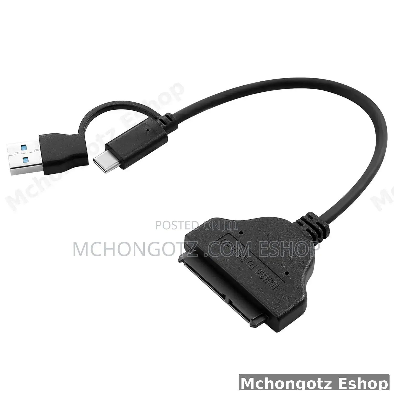Sata Cable 2 in 1 Usb-a to Sata Adapter Cable 2.5" HDD / SSD Converter