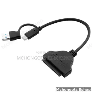 Sata Cable 2 in 1 Usb-a to Sata Adapter Cable 2.5" HDD / SSD Converter