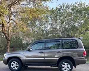 Toyota Land Cruiser 2001 Gray