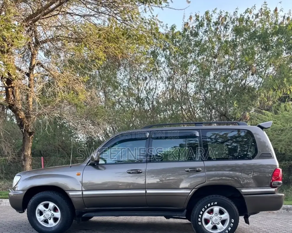Toyota Land Cruiser 2001 Gray