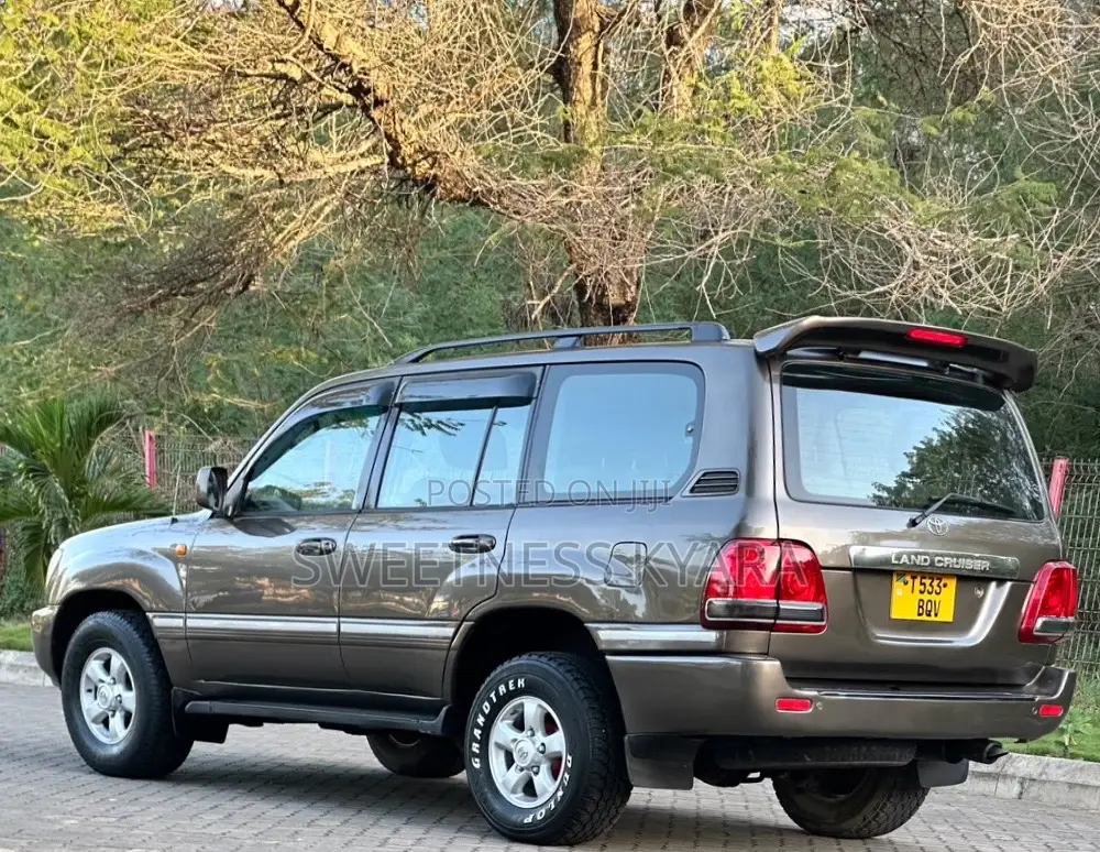 Toyota Land Cruiser 2001 Gray