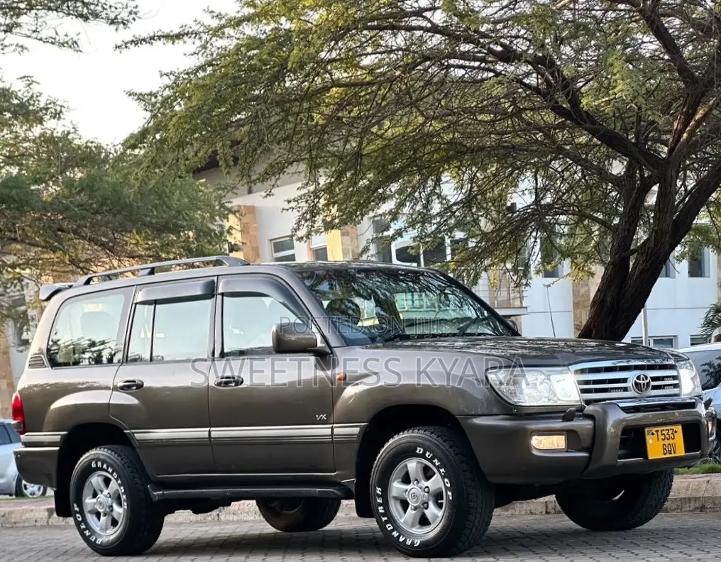 Toyota Land Cruiser 2001 Gray