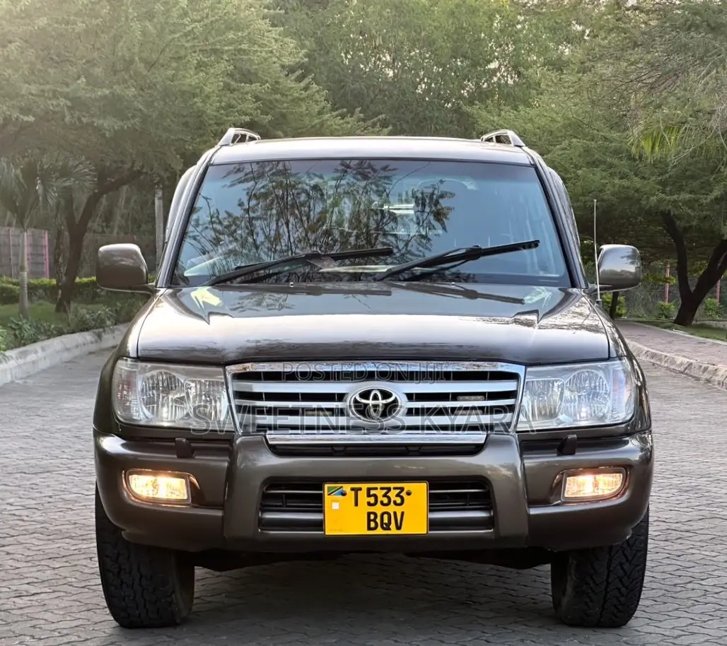 Toyota Land Cruiser 2001 Gray