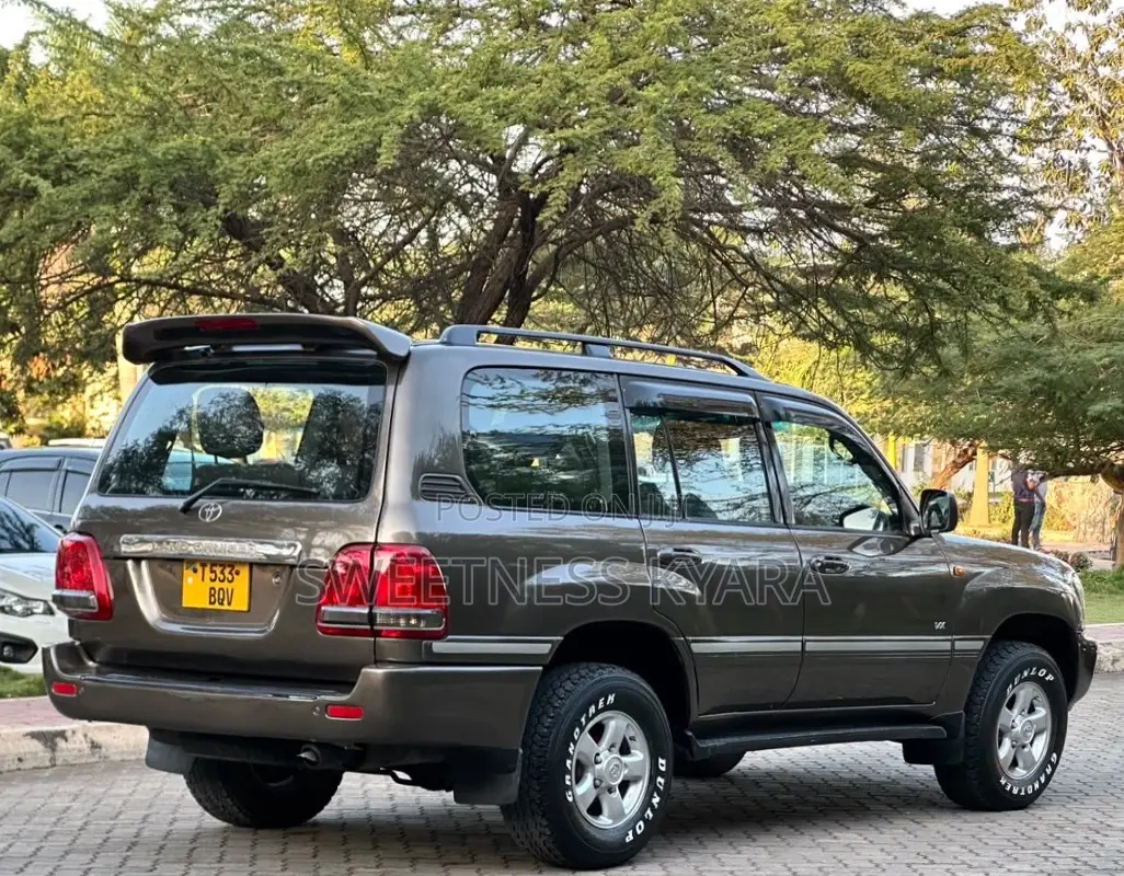 Toyota Land Cruiser 2001 Gray