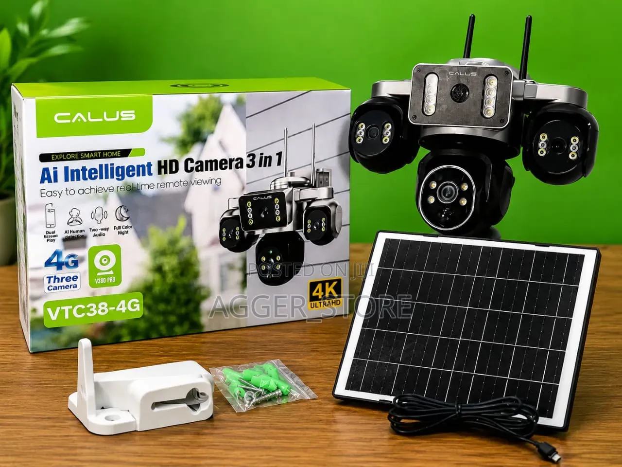 Calus Vtc38-4g Intelligent Hd 3in1 Ai Camera