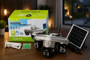 Calus Vtc36-4g Solar-Powered Security Camera System