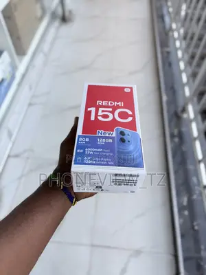 New Xiaomi Redmi 15C 4G 128 GB Black