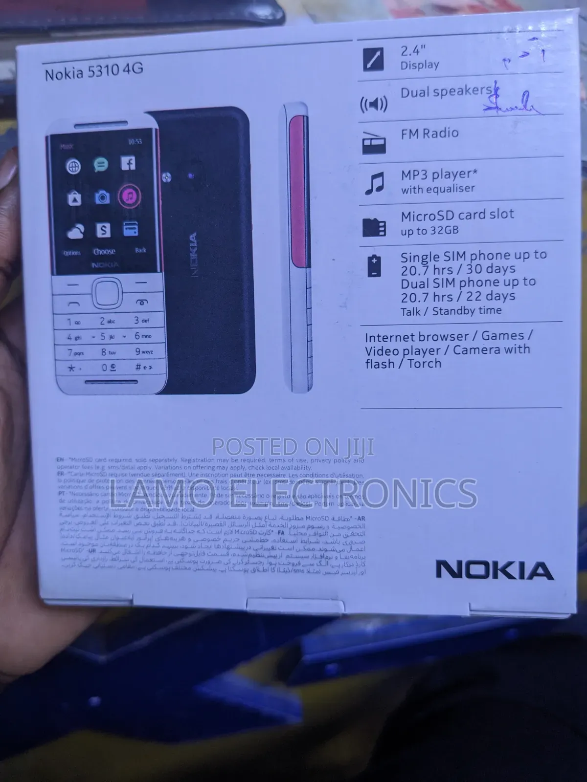 New Nokia 5310 XpressMusic Black