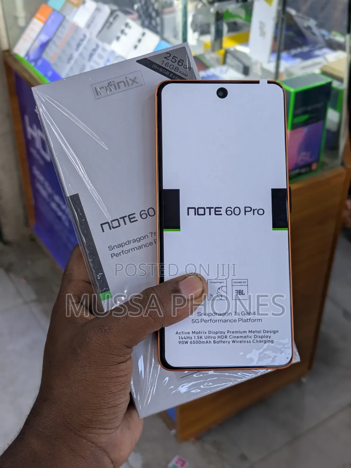 New Infinix Note 60 Pro 256 GB Orange