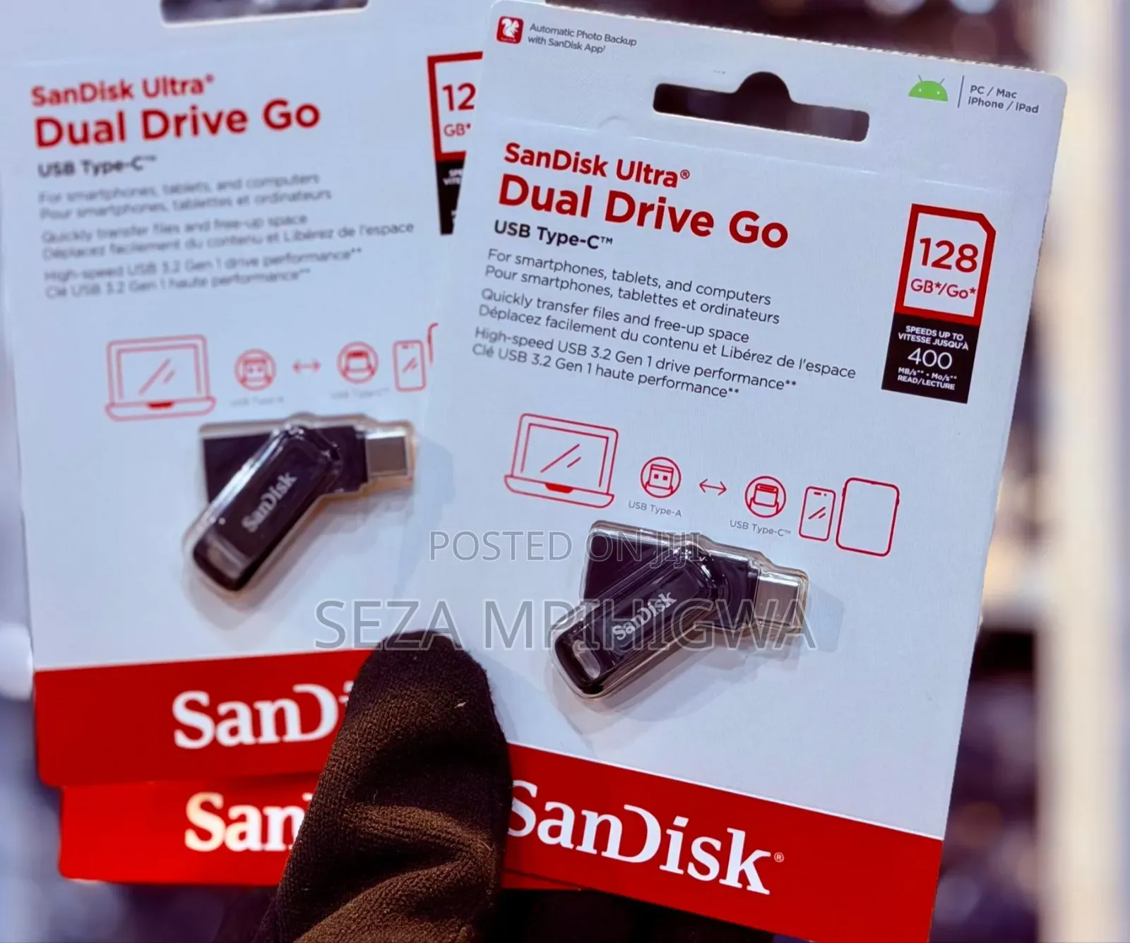 Sandisk Dual Drive Usb Type-c 128gb For Smartphones